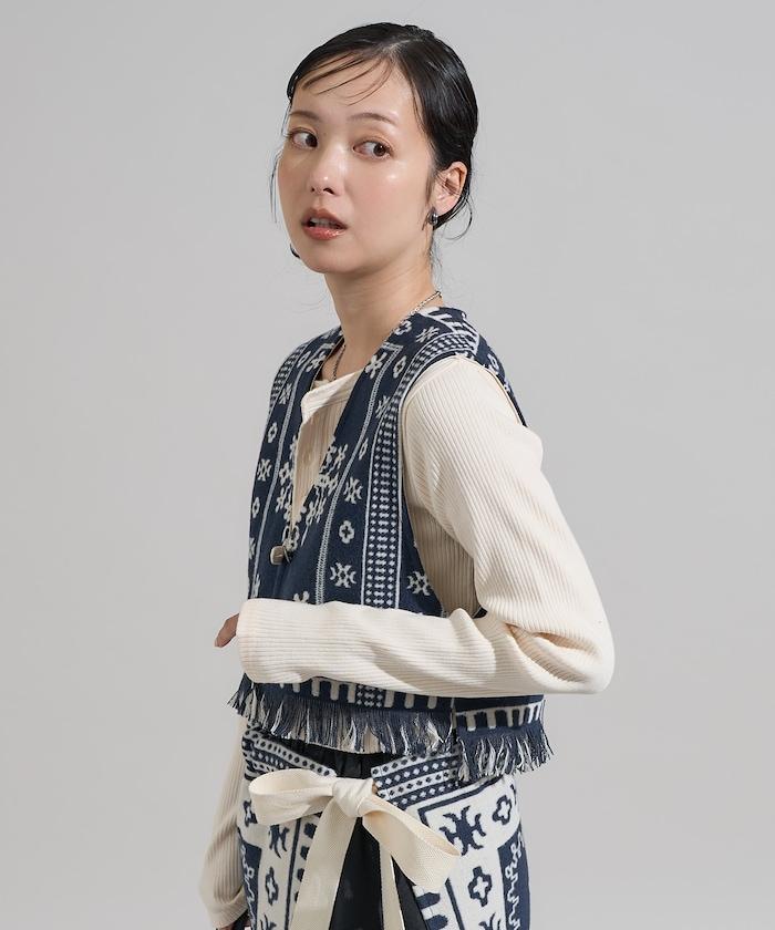 毛毯改造風馬甲<可搭配套裝>