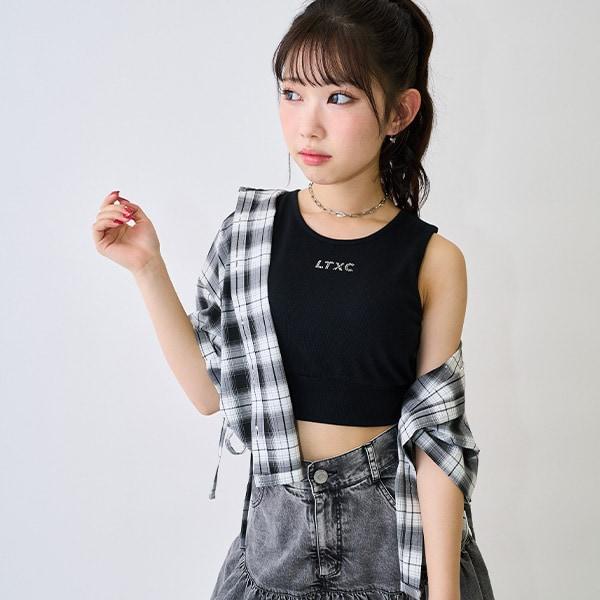 【LTXC】【接觸冷感/清涼】印花/純色短款背心