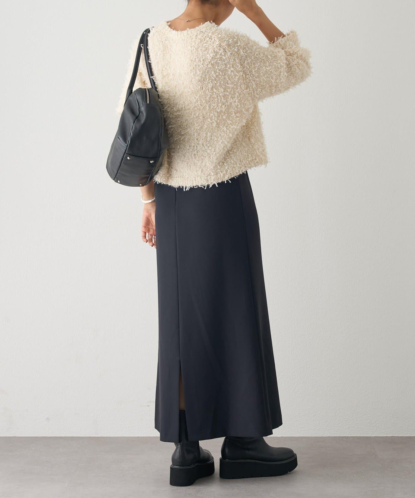 蕾絲紗線針織衫