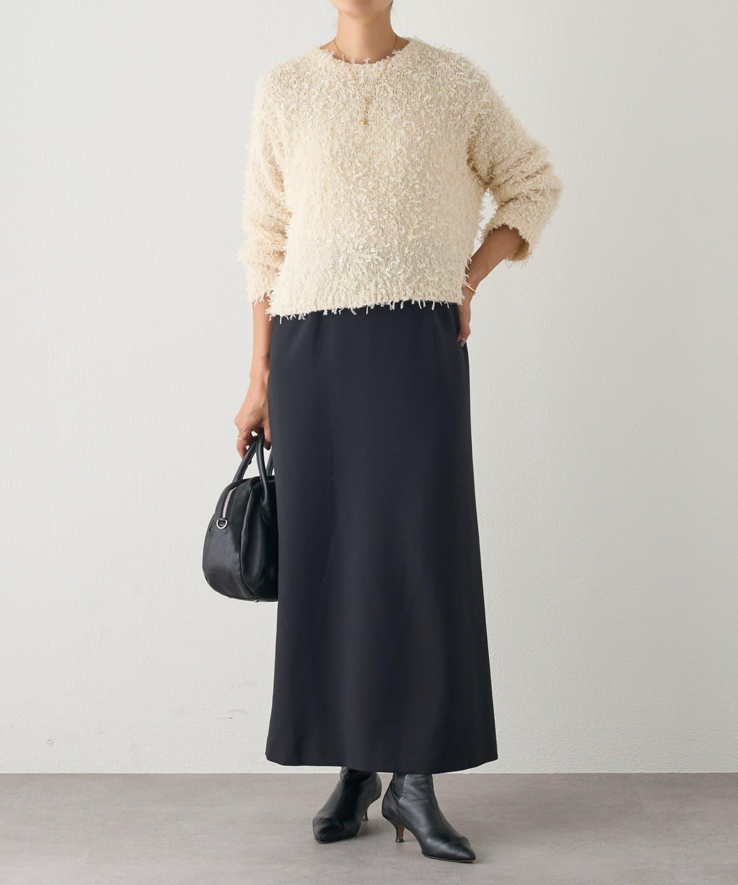 蕾絲紗線針織衫