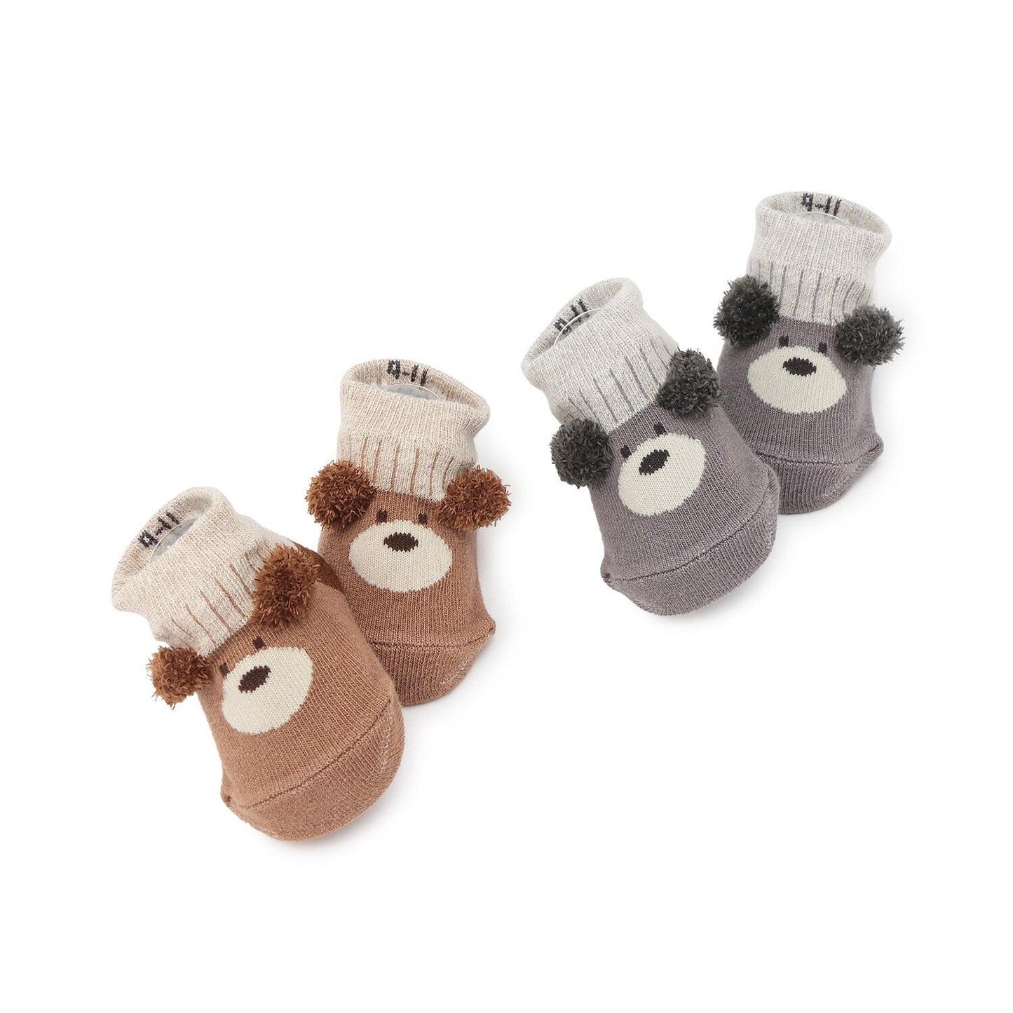 小熊嬰兒襪