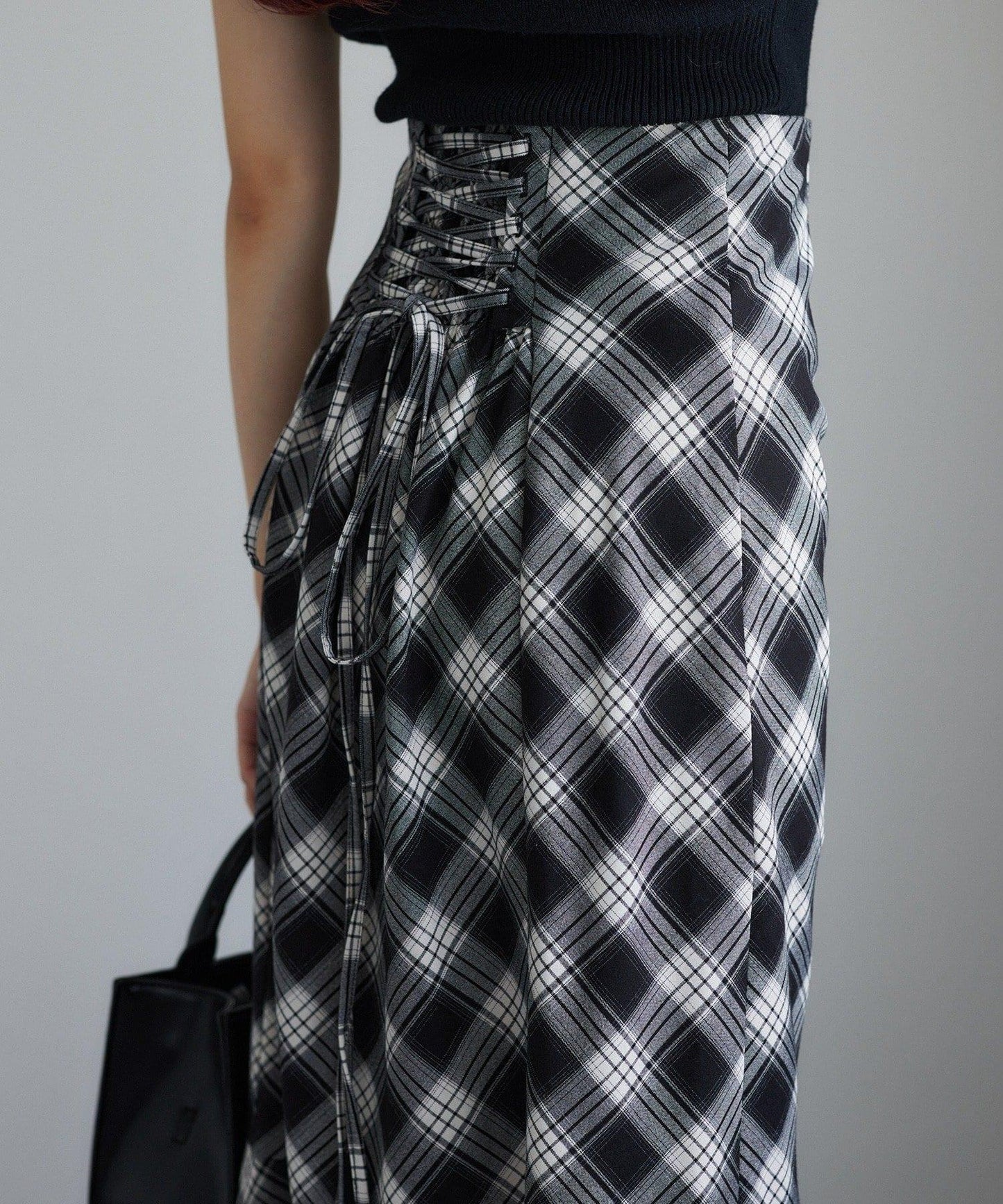 /【減肥5公斤視覺效果】後拉鍊美人魚裙