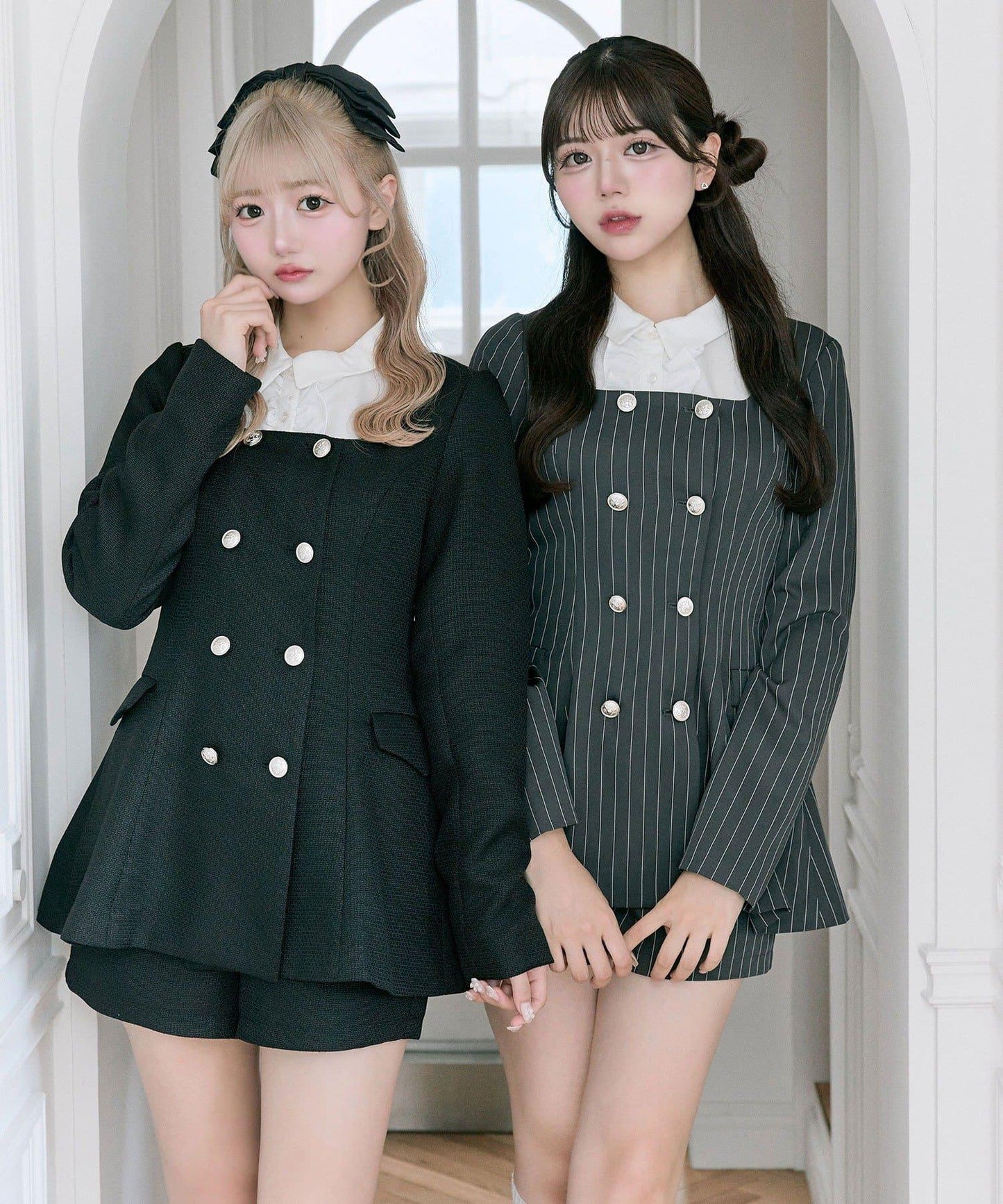 【Belle Charme】經典荷葉邊領夾克