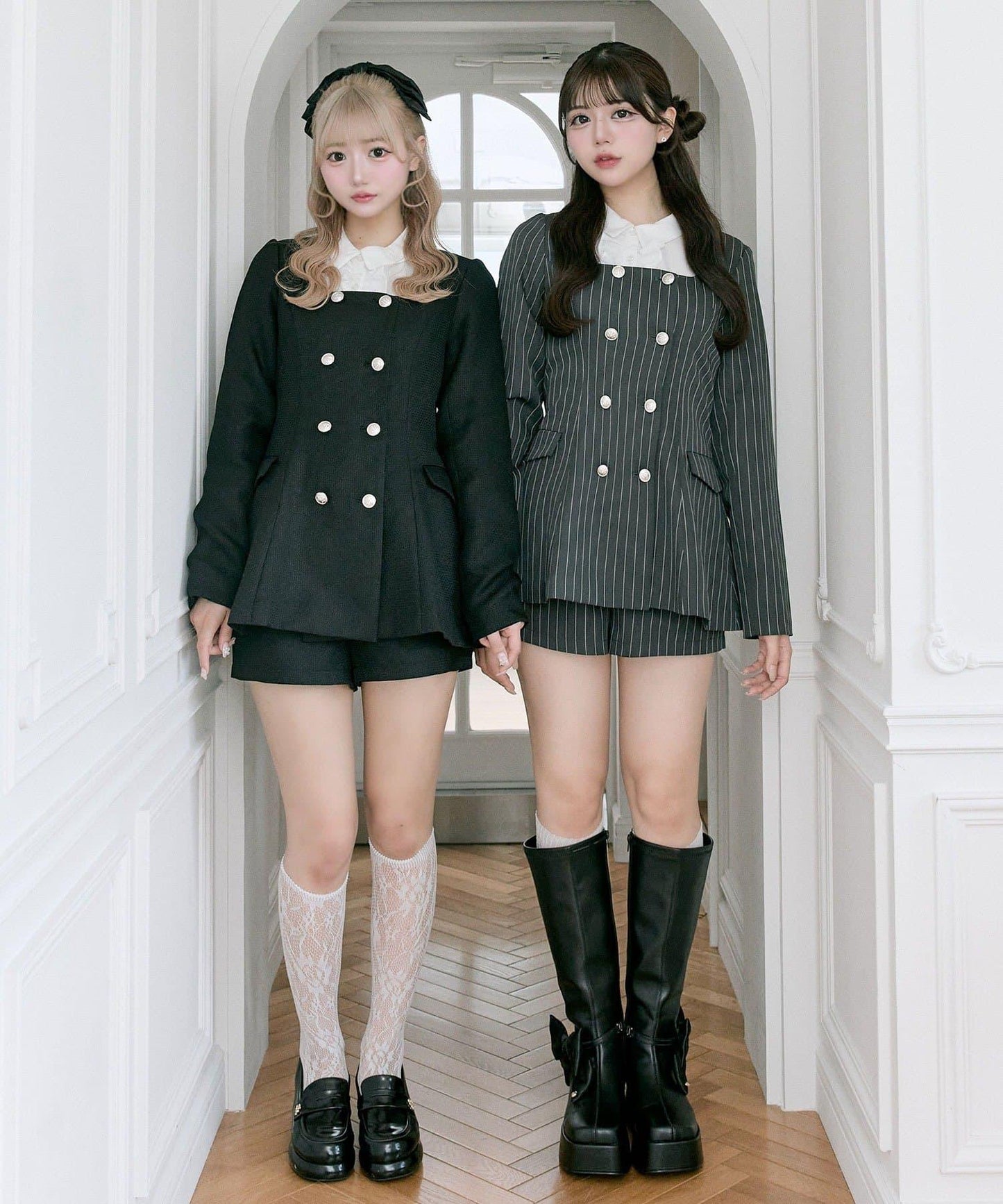【Belle Charme】經典荷葉邊領夾克