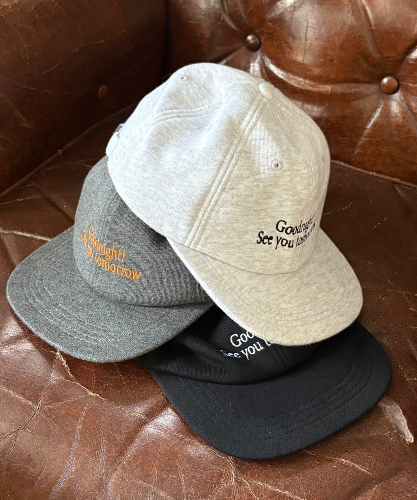 【UNISEX】衛衣風格標誌棒球帽