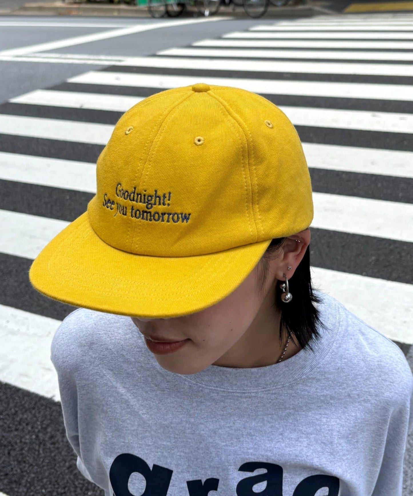 【UNISEX】衛衣風格標誌棒球帽