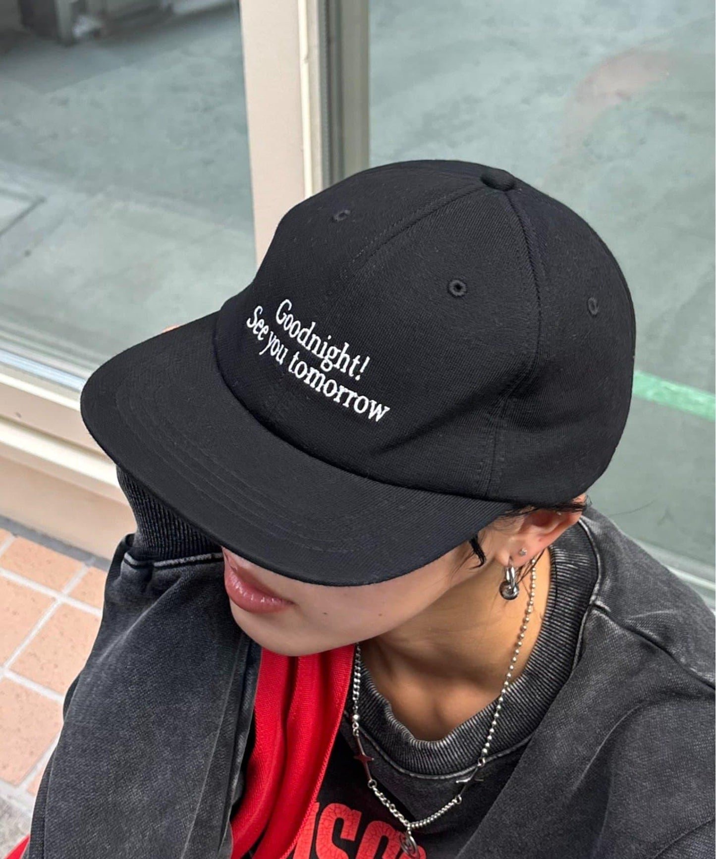 【UNISEX】衛衣風格標誌棒球帽