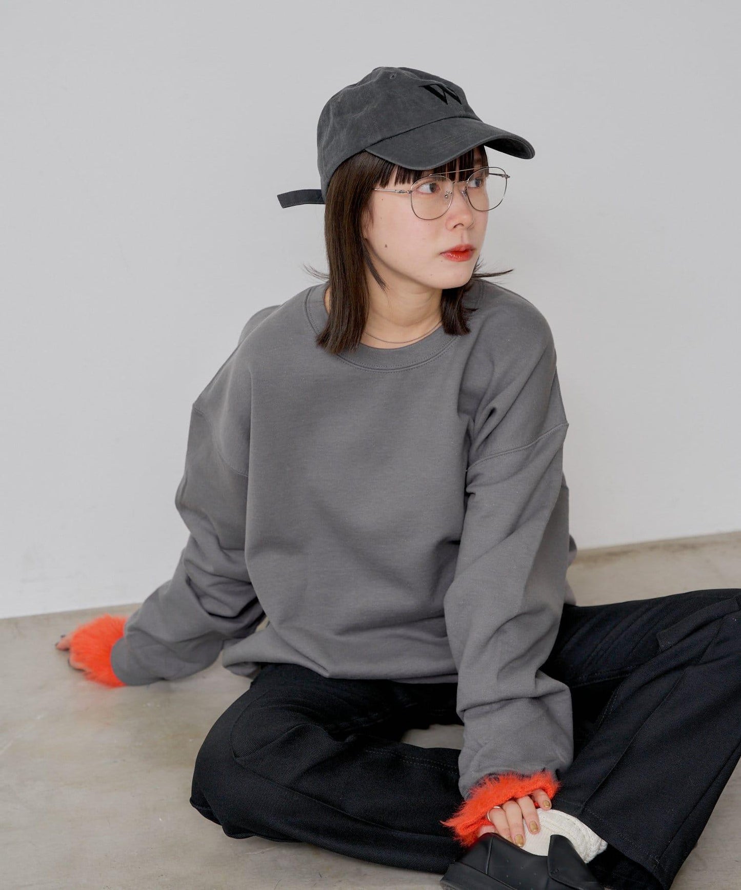 【Kastane】標誌印花衛衣 ABSTRACT MATTERS