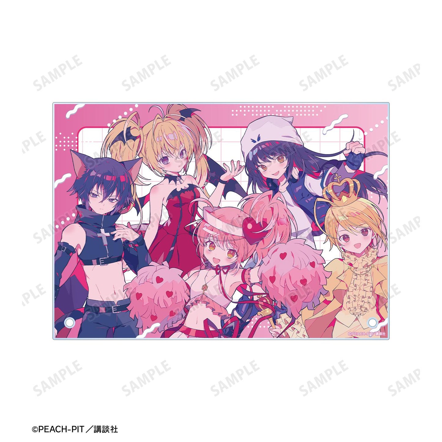 《守護甜心!》夢ノ內さん插畫 合集 變身角色ver. A5亞克力板
