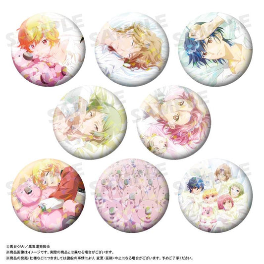 劇場版 美男高校地球防衛部ETERNAL LOVE! 隨機閃粉徽章【BOX/8個裝】