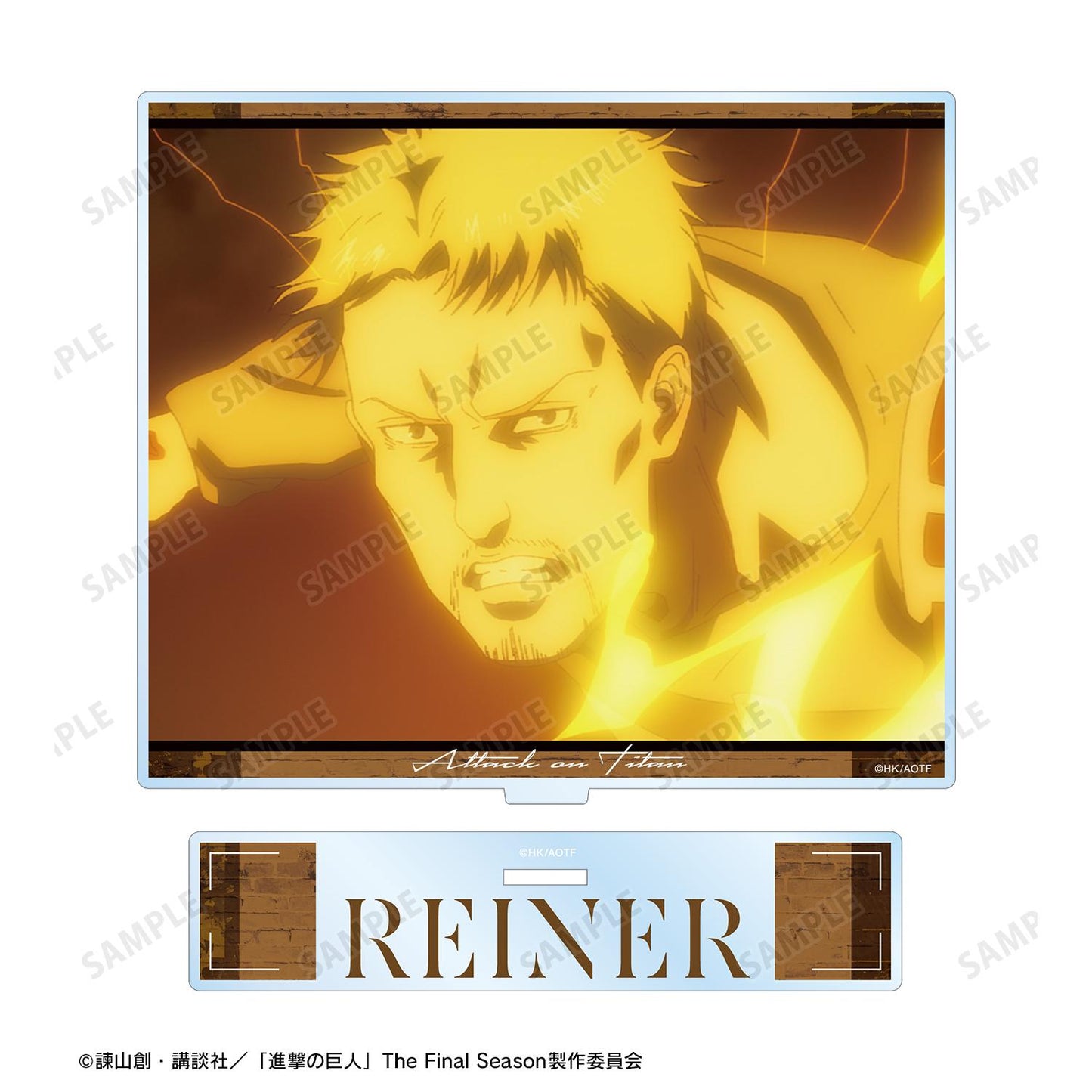 《進擊的巨人》萊納 場景寫大號亞克力立牌