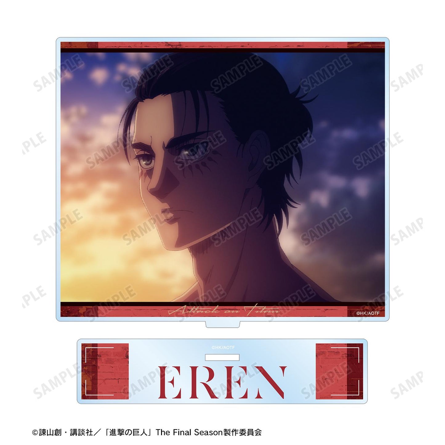 《進擊的巨人》艾倫 場景寫BIG亞克力立牌
