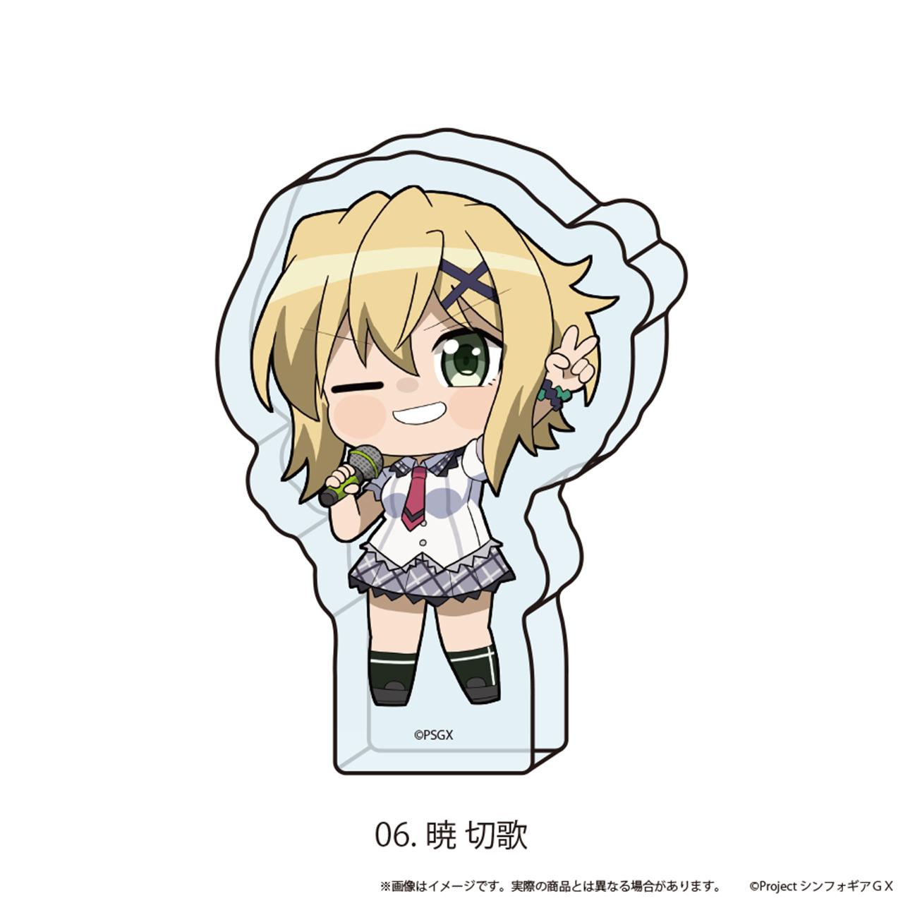 《戰姬絕唱Symphogear》GX 迷你亞克力積木06/曉切歌(演唱會ver.)