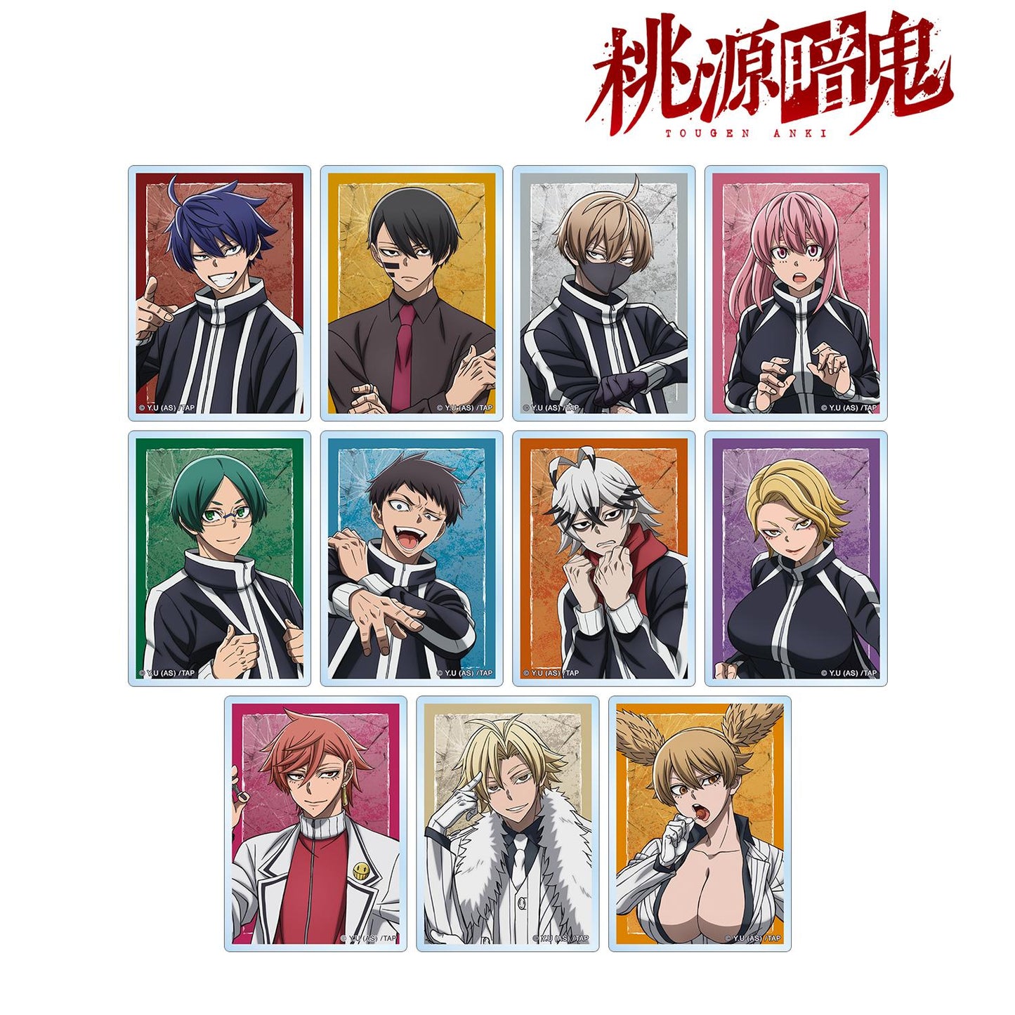 《桃源暗鬼》 隨機亞克力卡片(單品/全套BOX)【BOX/11包入】
