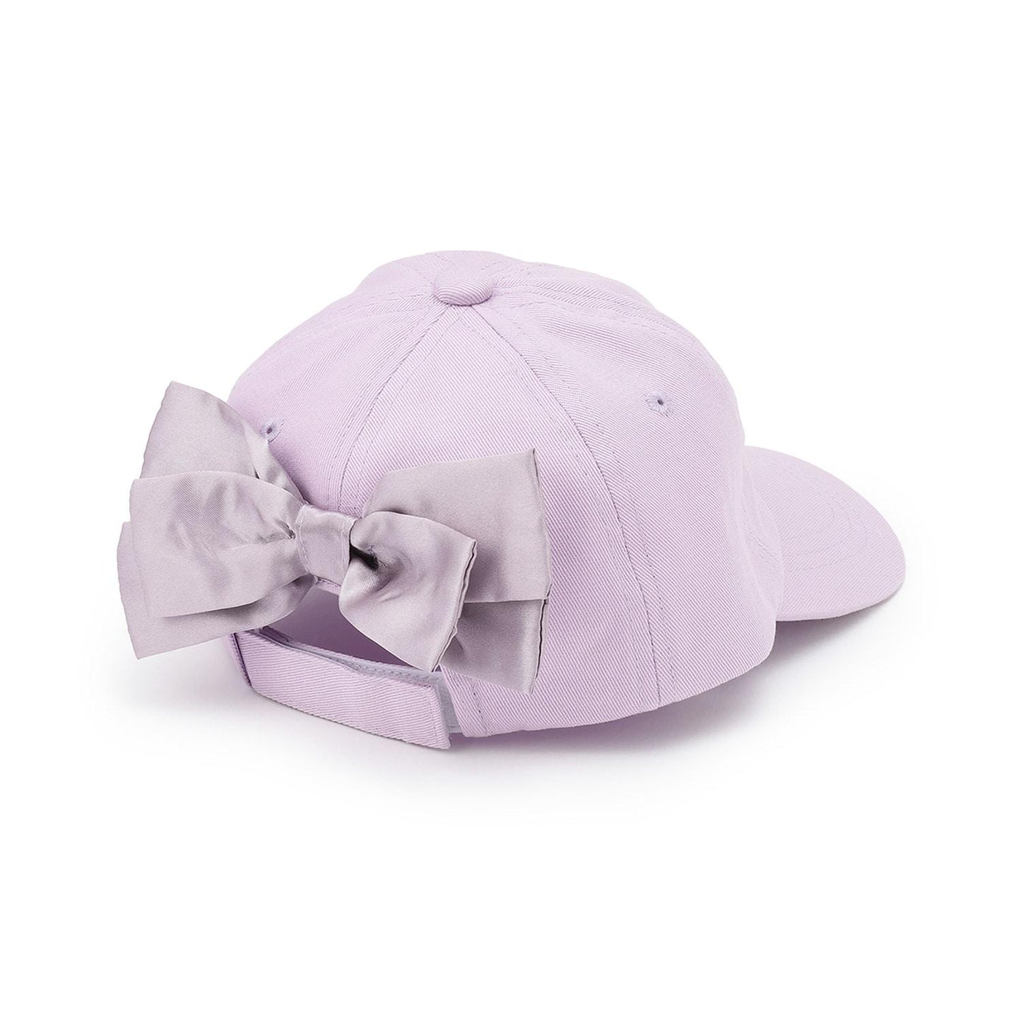 mimi醬 緞面蝴蝶結棒球帽