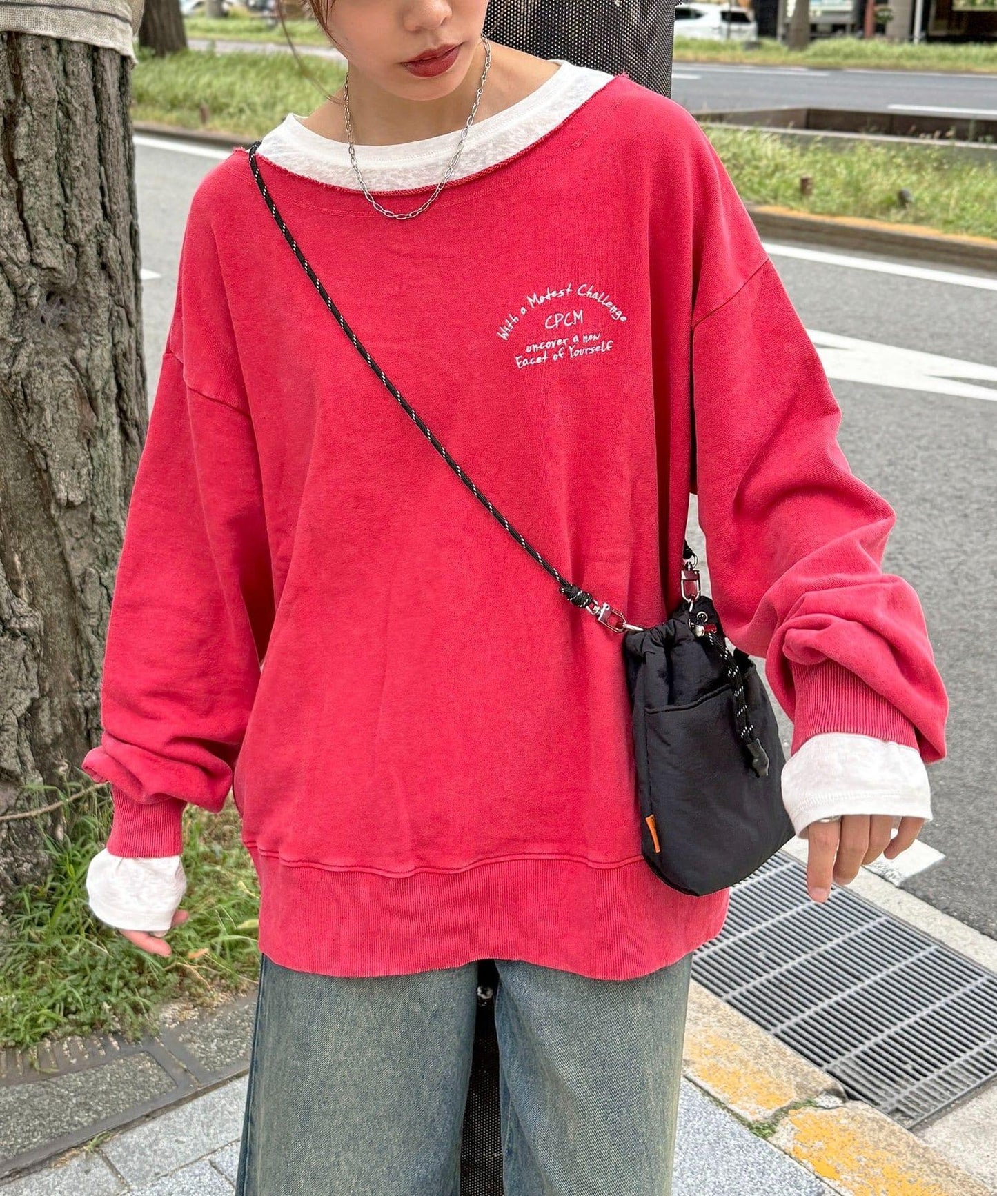 【ASUKA監修】粉末工藝單肩衛衣