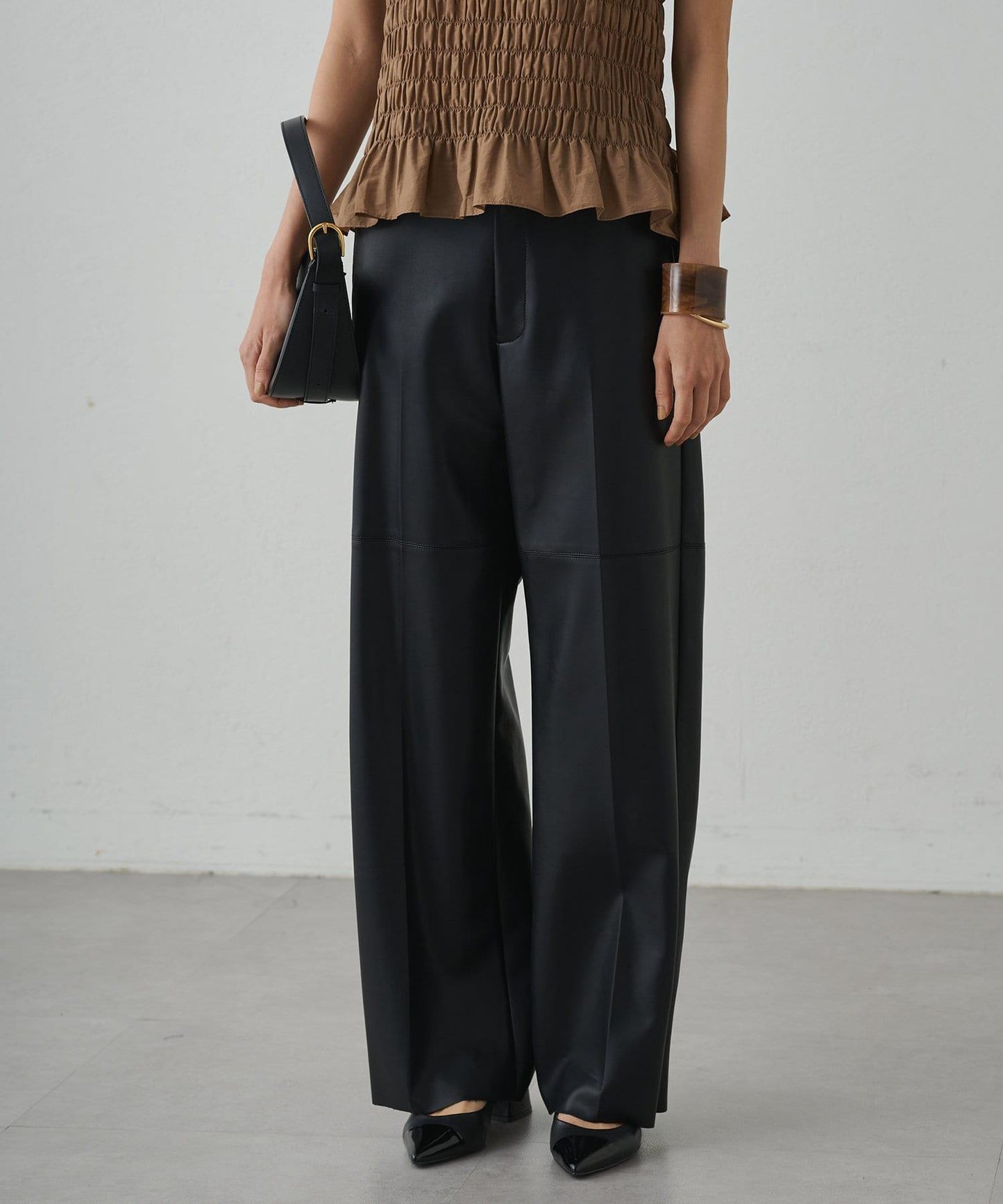 【Loungedress】仿皮長褲