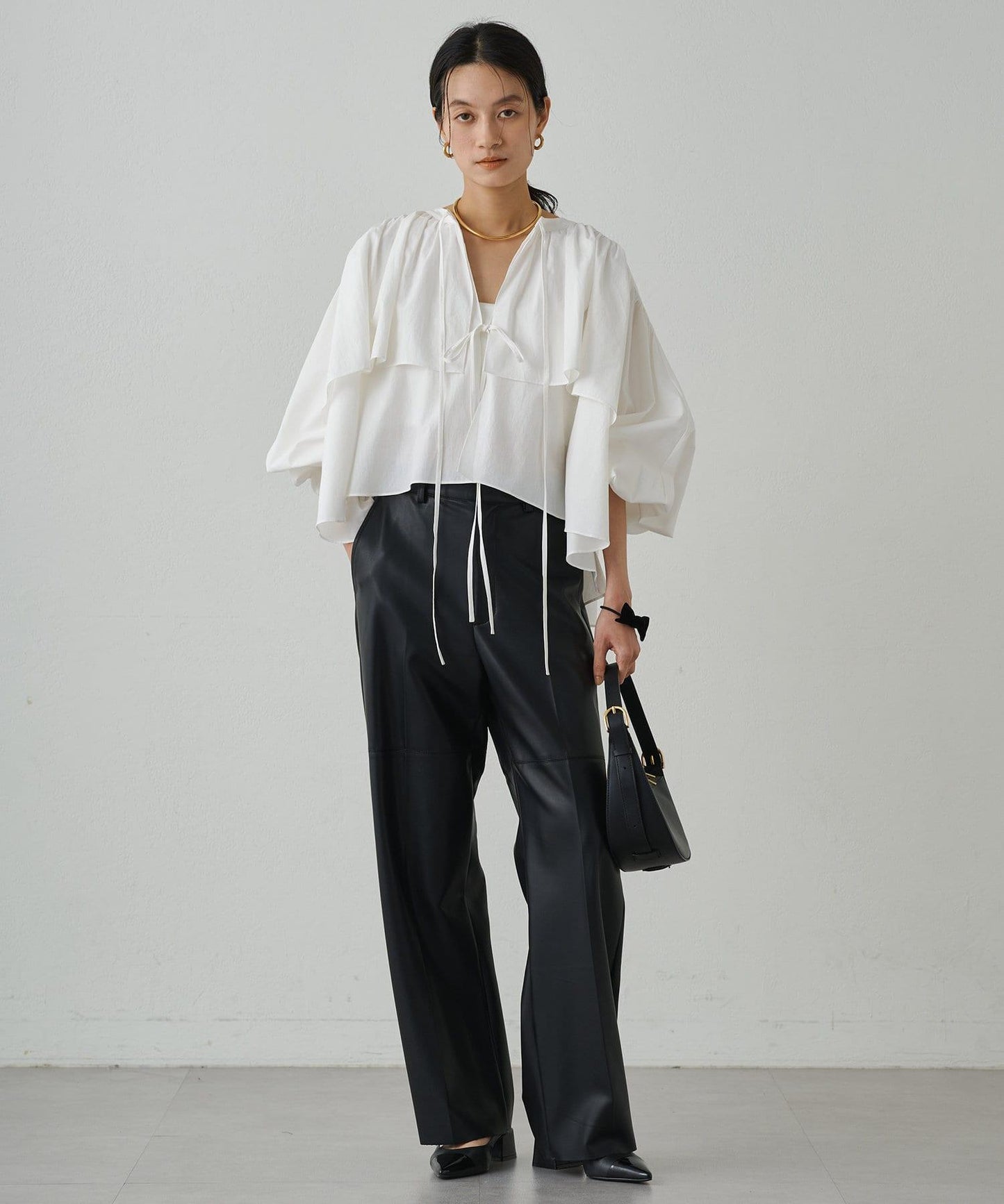 【Loungedress】仿皮長褲