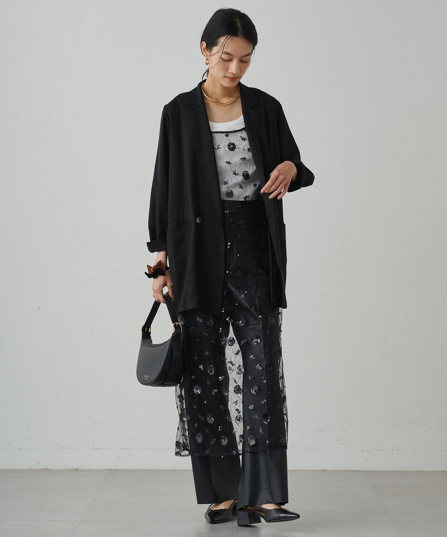 【Loungedress】仿皮長褲