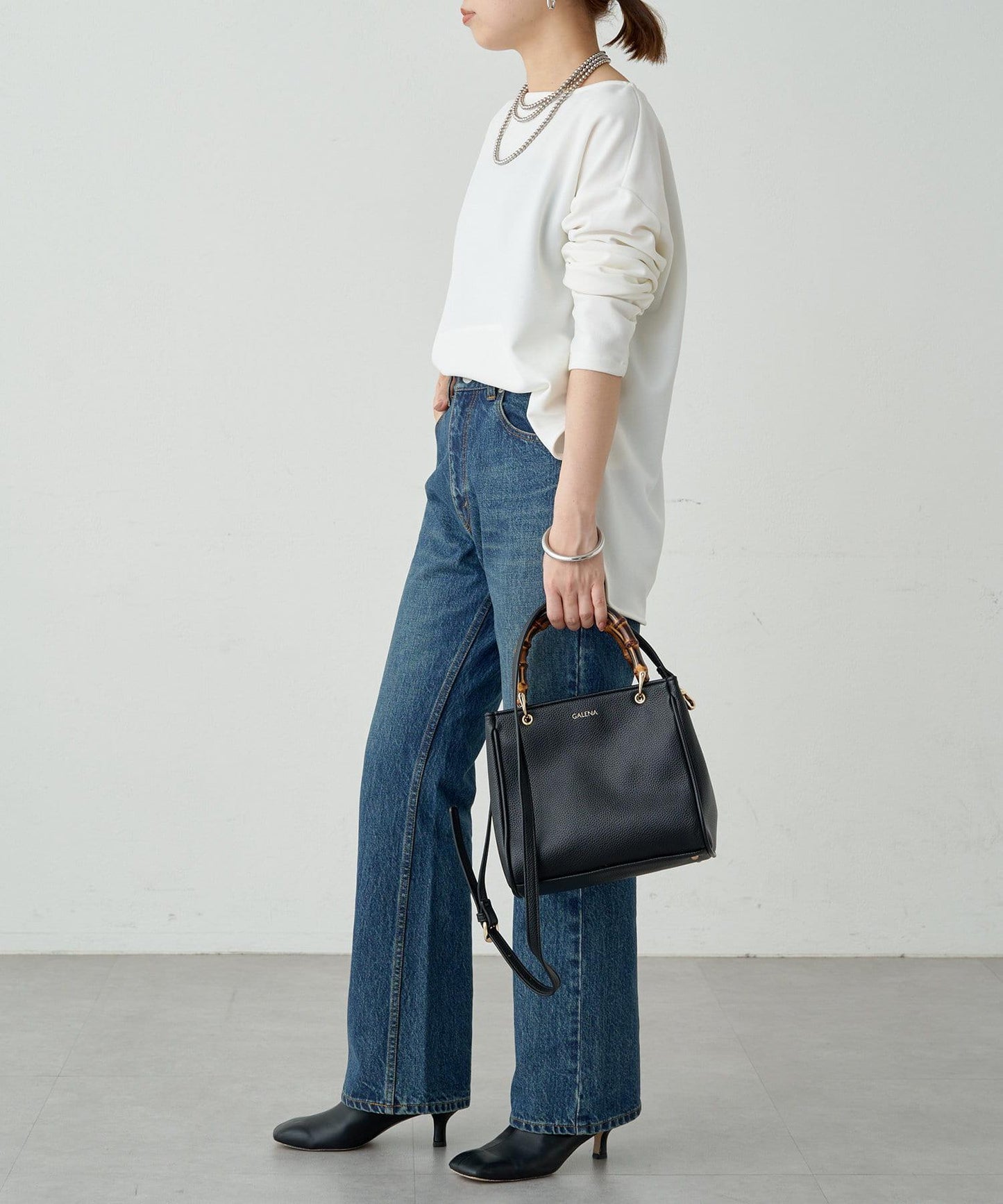 【Loungedress】【ainode】mimasaka微喇叭褲