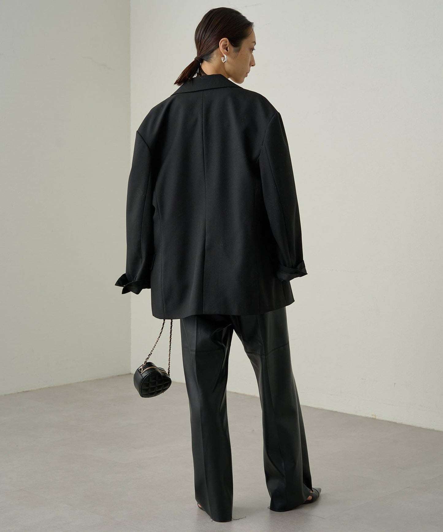 【Loungedress】仿皮長褲