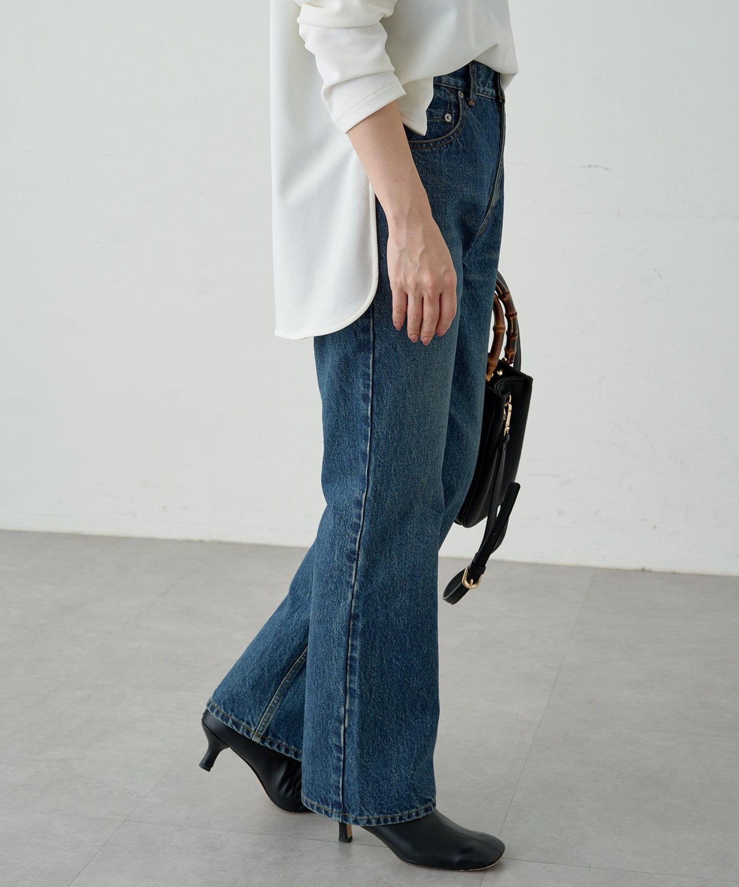 【Loungedress】【ainode】mimasaka微喇叭褲