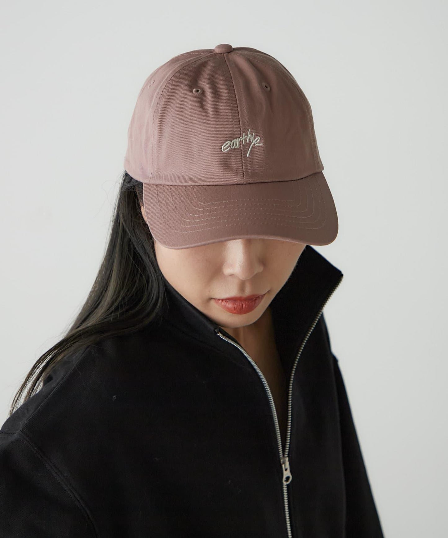 【earthy_】earthy 刺繡標誌棒球帽