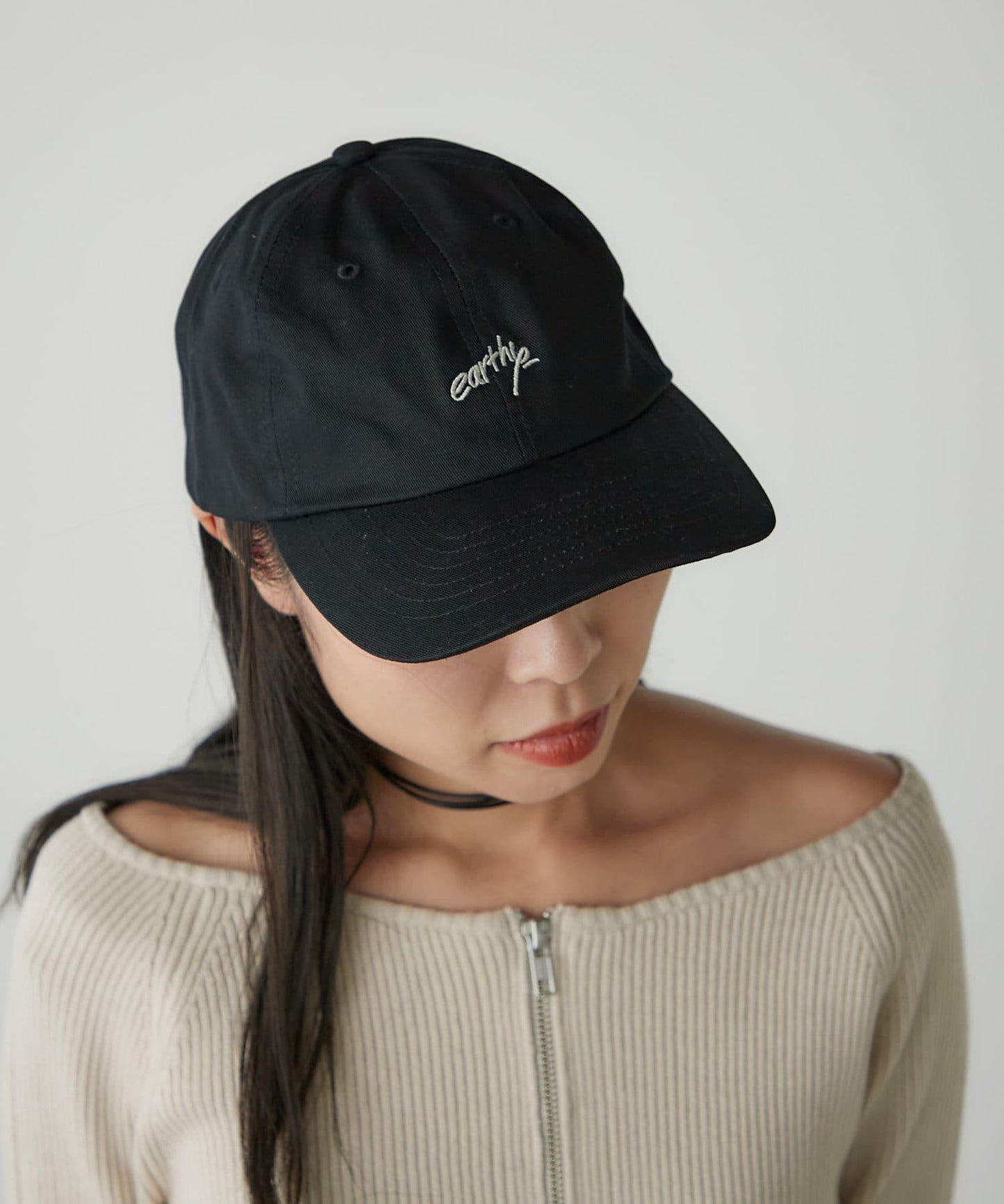 【earthy_】earthy 刺繡標誌棒球帽