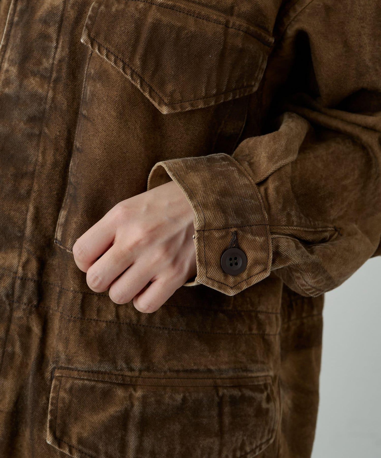 【Loungedress】【ainode】hinase仿皮夾克