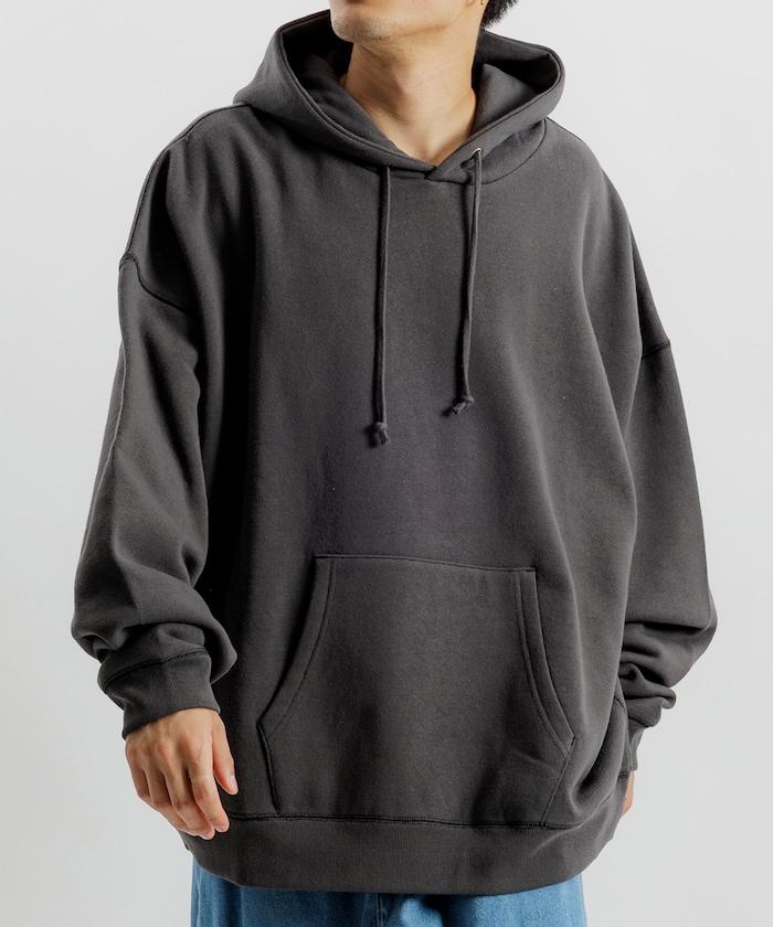 12盎司加厚寬鬆版型套頭連帽衛衣