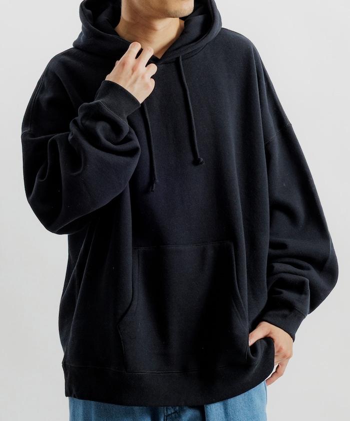 12盎司加厚寬鬆版型套頭連帽衛衣