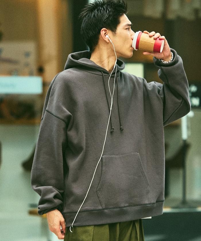 12盎司加厚寬鬆版型套頭連帽衛衣