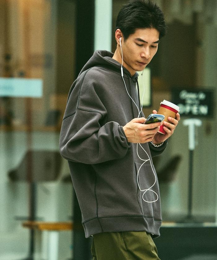 12盎司加厚寬鬆版型套頭連帽衛衣