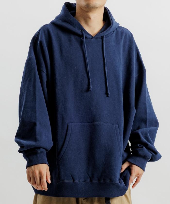 12盎司加厚寬鬆版型套頭連帽衛衣