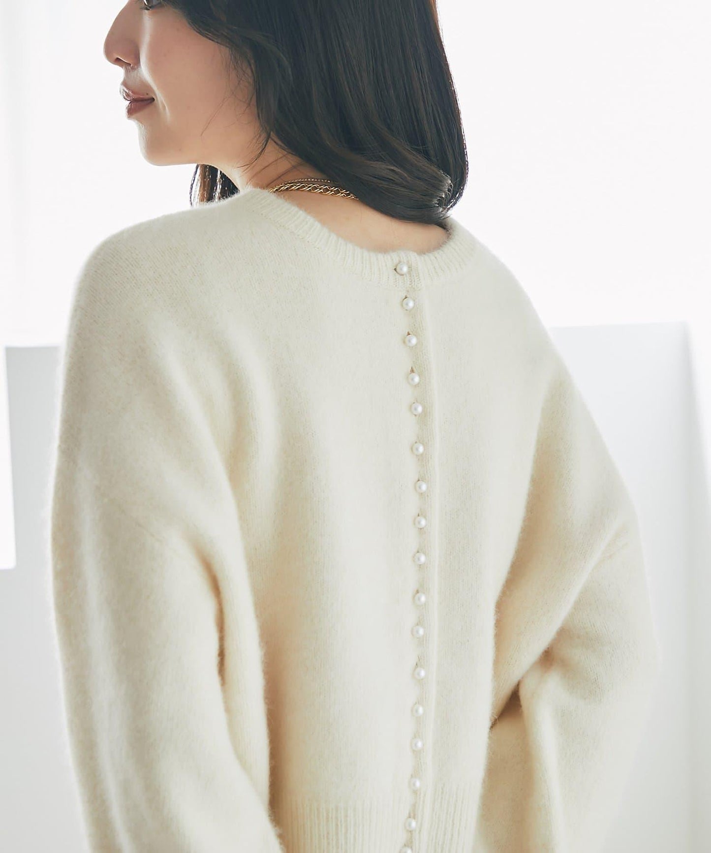 【名品升級】毛絨羊毛前後兩穿開衫