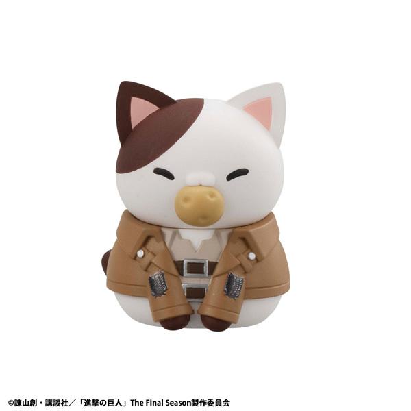 《進擊的巨人》_MEGA CAT PROJECT 進擊的喵喵 調查兵團集合喵!【BOX/8個裝】