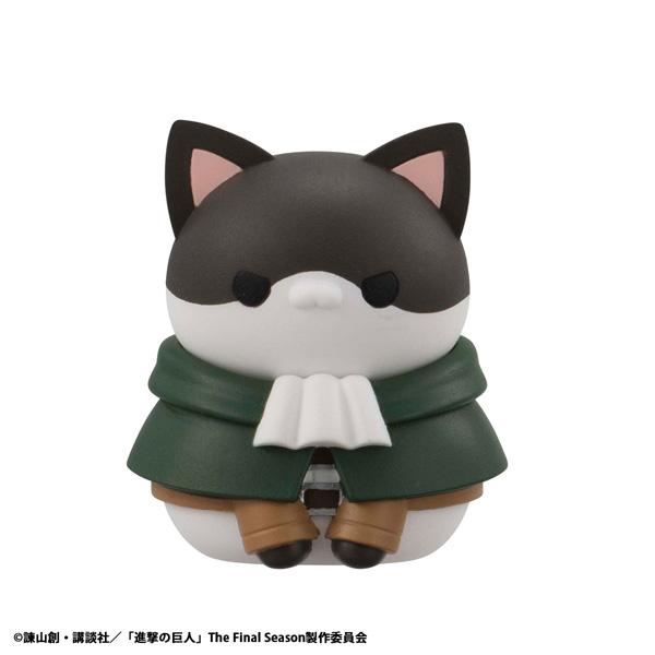 《進擊的巨人》_MEGA CAT PROJECT 進擊的喵喵 調查兵團集合喵!【BOX/8個裝】