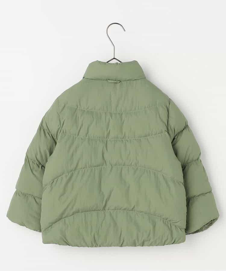 蓬鬆中棉立領羽絨服
