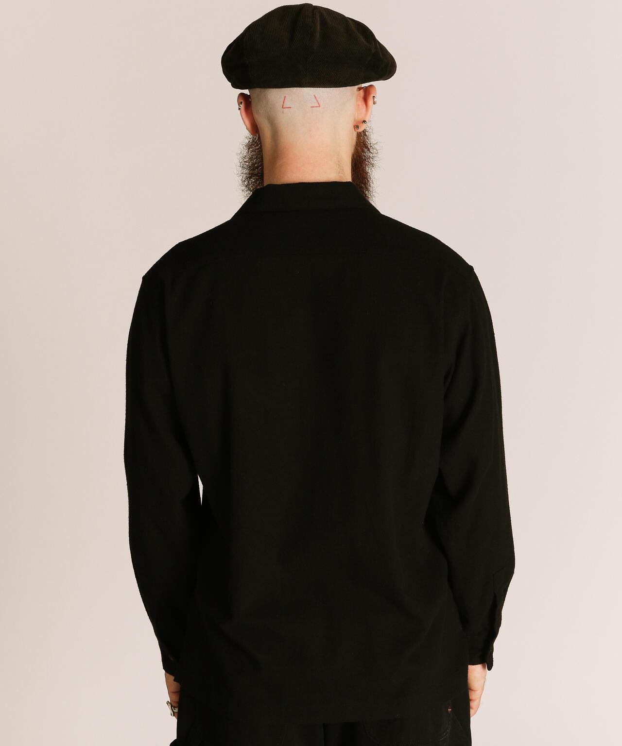 HV SHIRT PLAIN/大麻粘膠纖維襯衫 基本款