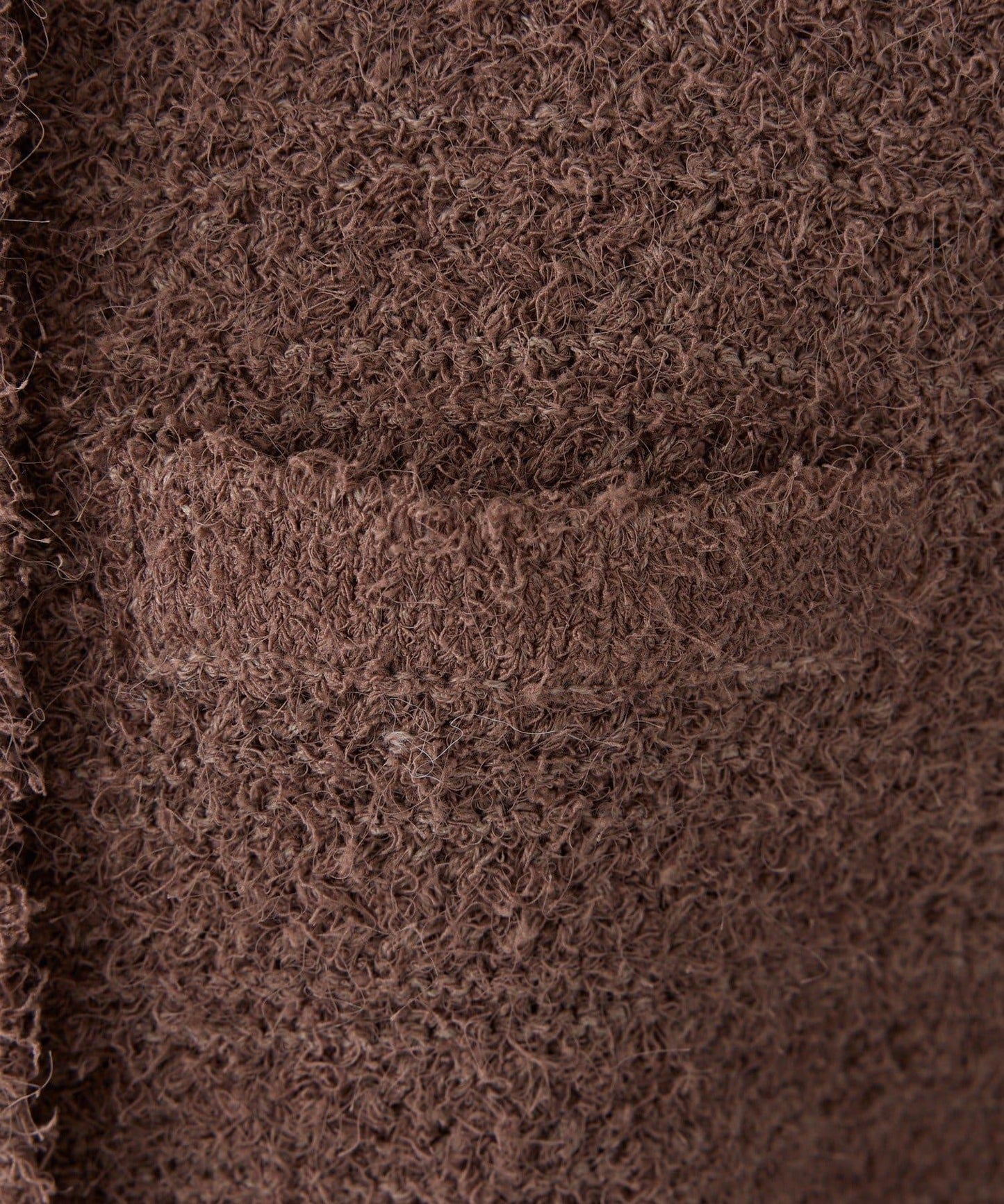 金色紐扣短袖仿呢料開衫