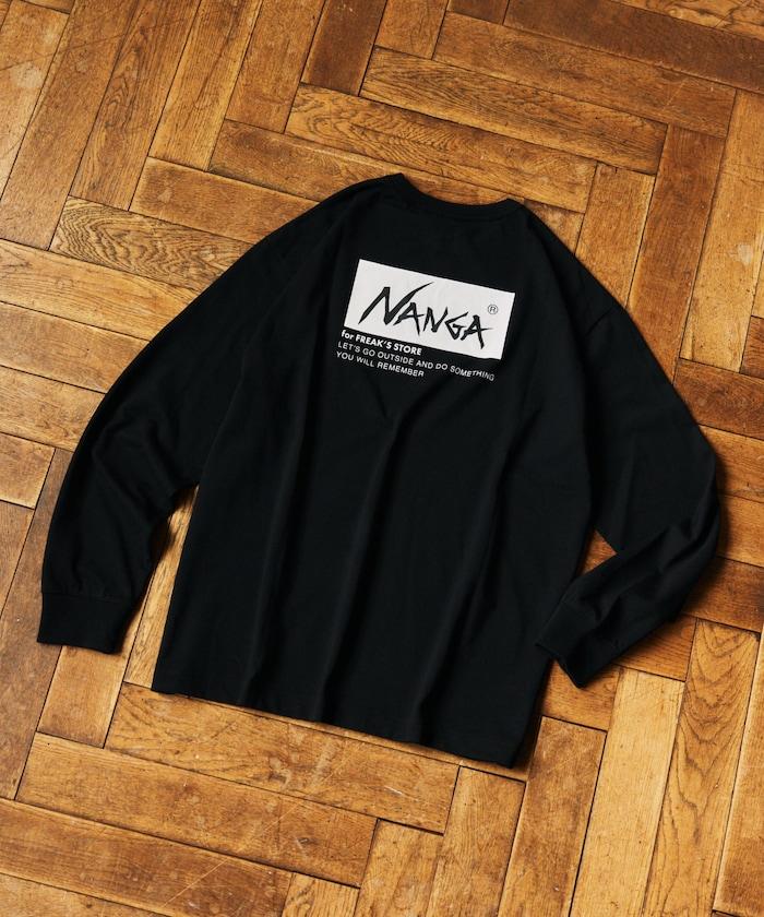 刺繡ECO HYBRID LOGO長袖T恤 環保混紡寬鬆版型長袖刺繡T恤
