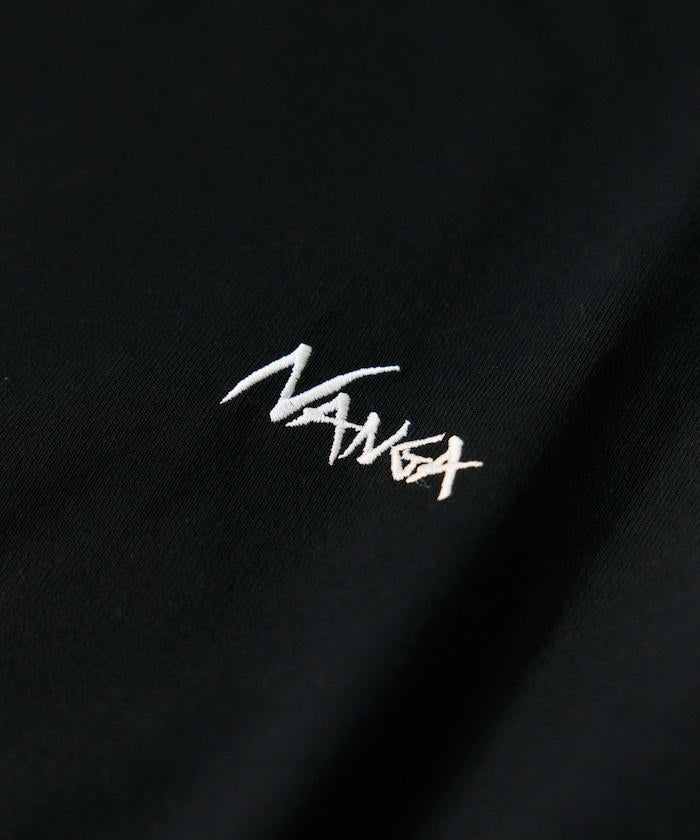 刺繡ECO HYBRID LOGO長袖T恤 環保混紡寬鬆版型長袖刺繡T恤