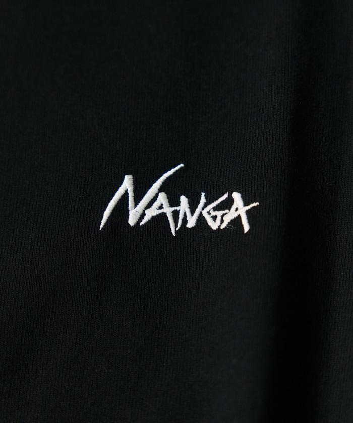 刺繡ECO HYBRID LOGO長袖T恤 環保混紡寬鬆版型長袖刺繡T恤
