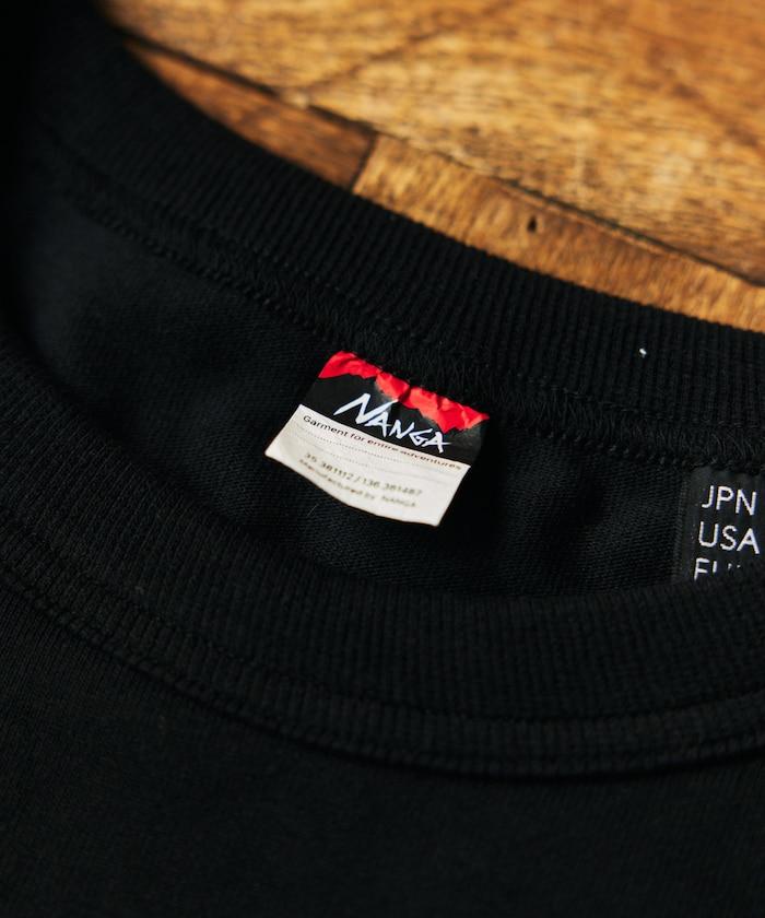 刺繡ECO HYBRID LOGO長袖T恤 環保混紡寬鬆版型長袖刺繡T恤