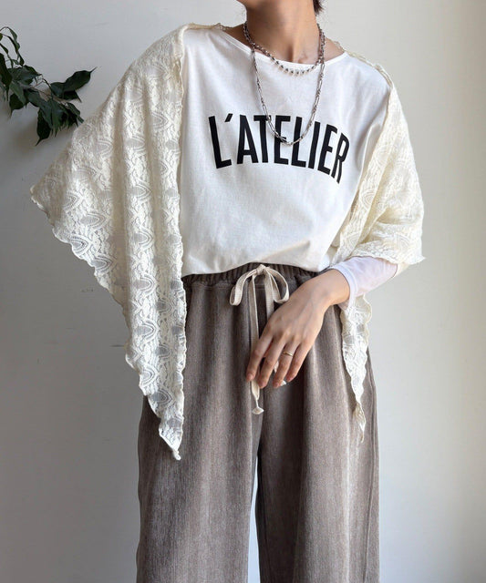 L’ATELIER 拼接T恤