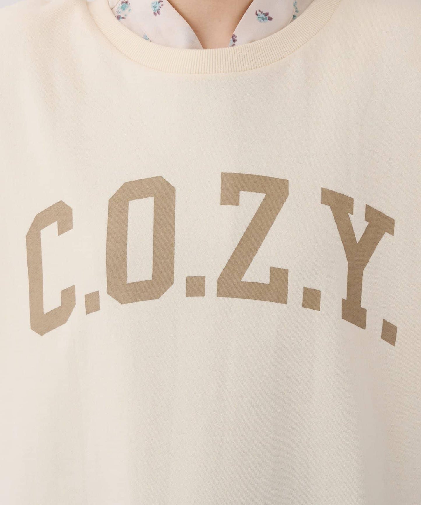 【前後兩種穿法】COZY標誌衛衣