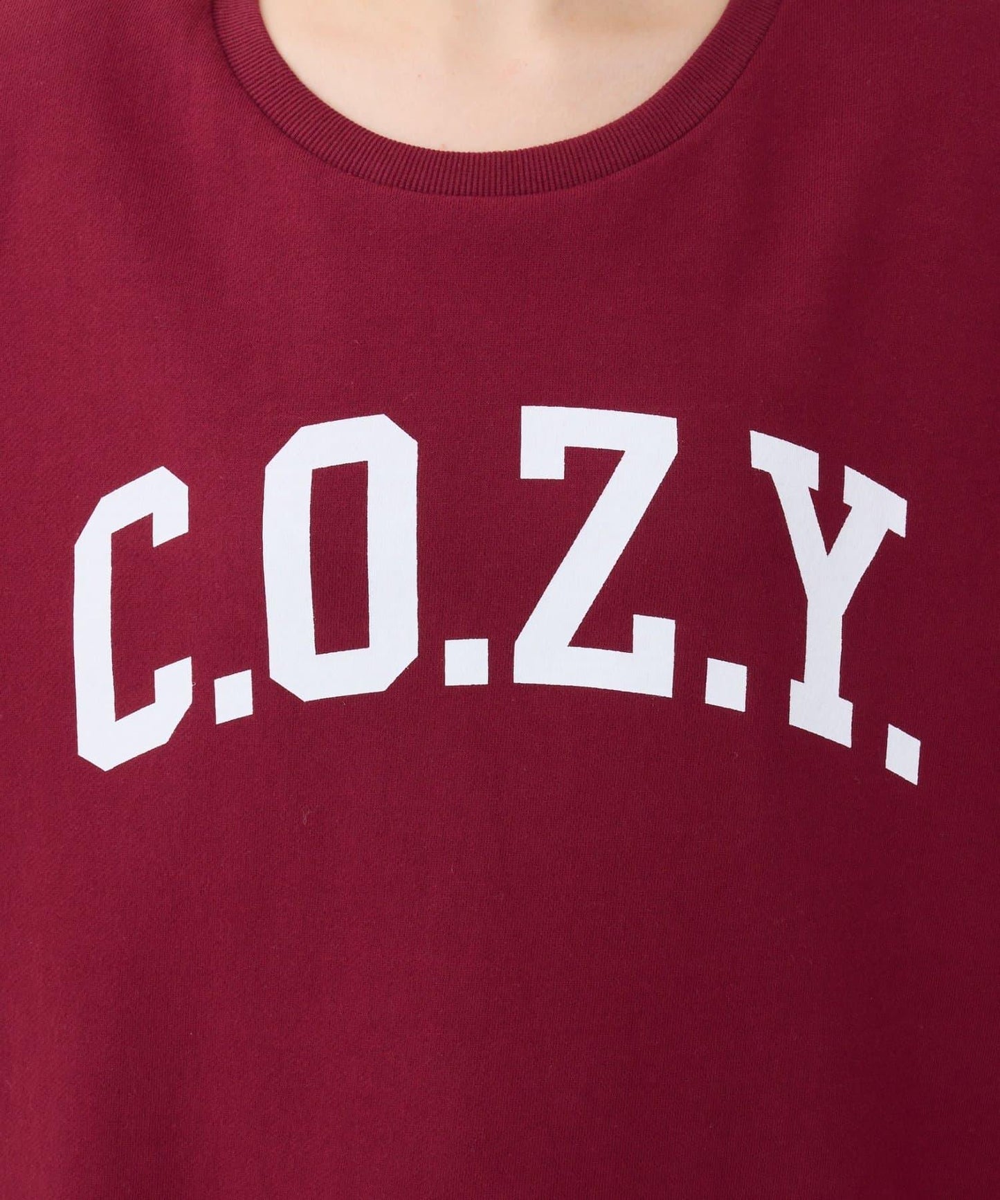 【前後兩種穿法】COZY標誌衛衣