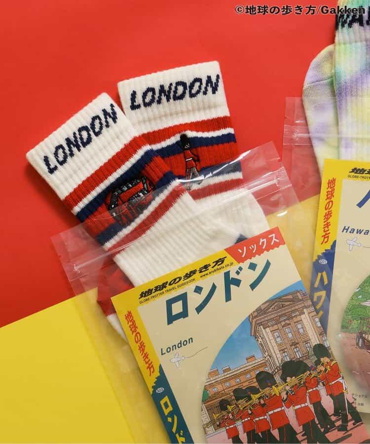 【地球の歩き方聯名】夢想三大城市襪