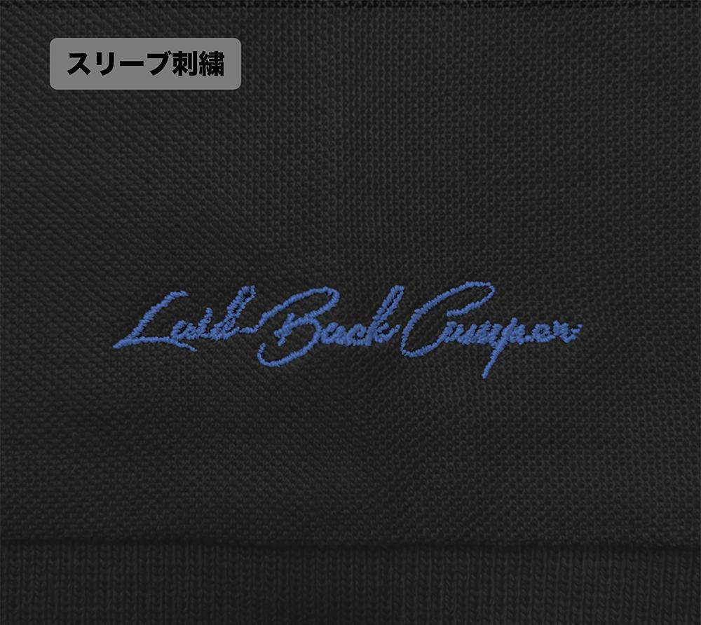 《搖曳露營》 SEASON3_M碼_摩托車志摩凜 單點刺繡POLO衫/黑色