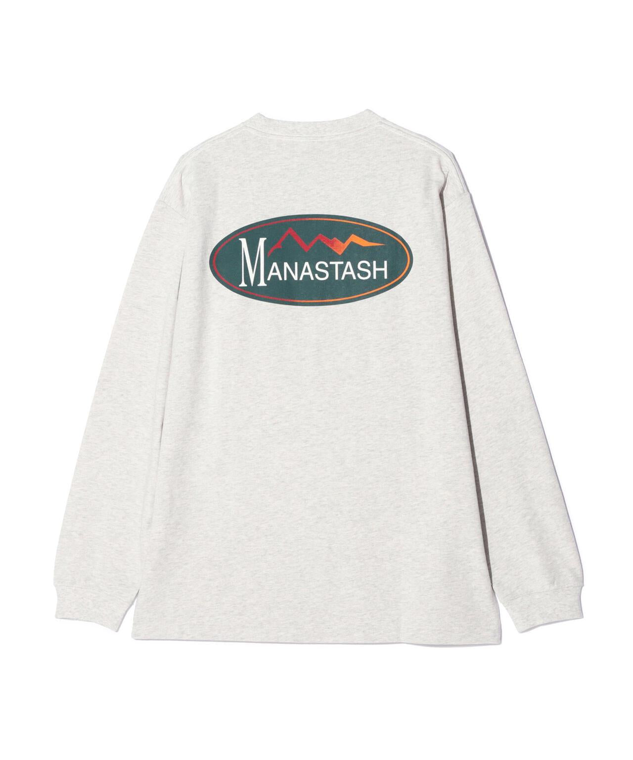 MANASTASH HEMP 長袖T恤 ORIGINAL LOGO